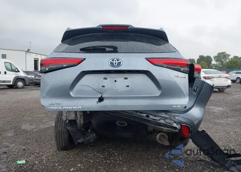 2023 Toyota Highlander Hybrid Xle z USA, uszkodzony, nr VIN 5TDKBRCH3PS119452